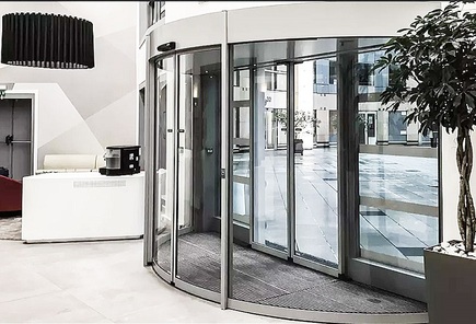 درب اتوماتیک منحنی